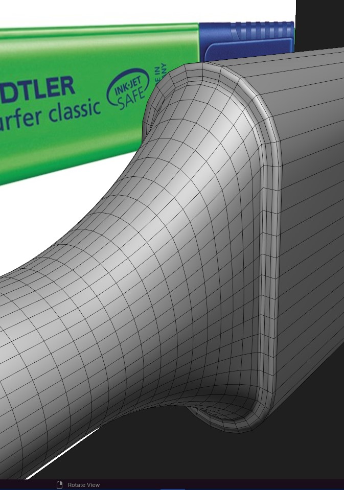 Text Surfer Need help modelling a Staedtler Textsurfer Classic - Modeling - Blender ...