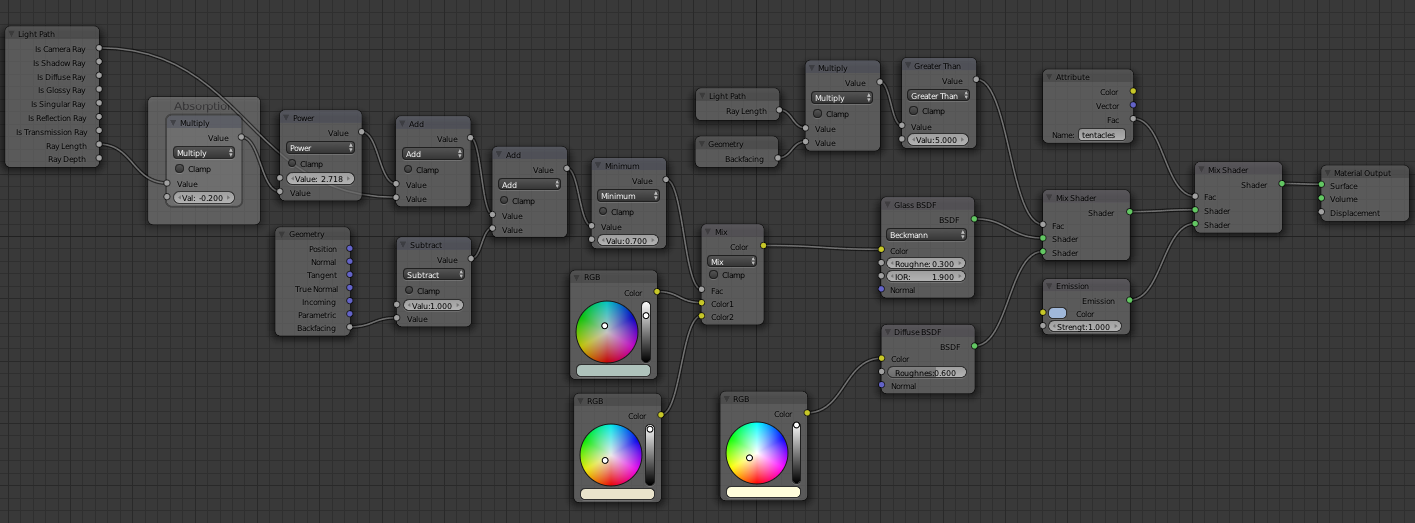 Volume dependent material - Materials and Textures - Blender Artists ...