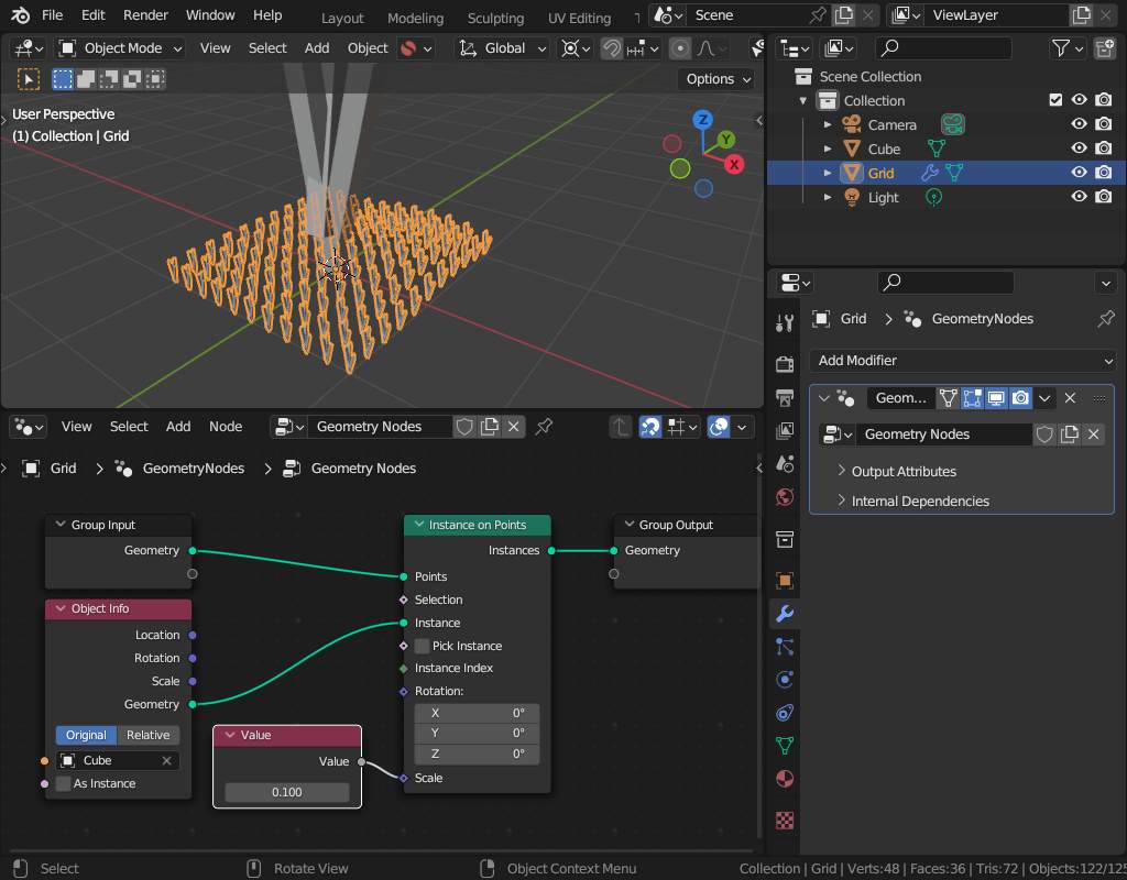 Need help hiding the instance object - Basics & Interface - Blender ...