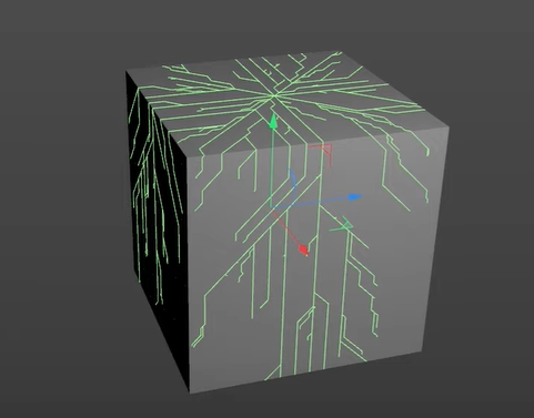 How do geometric nodes create circuit effects - Modeling - Blender ...