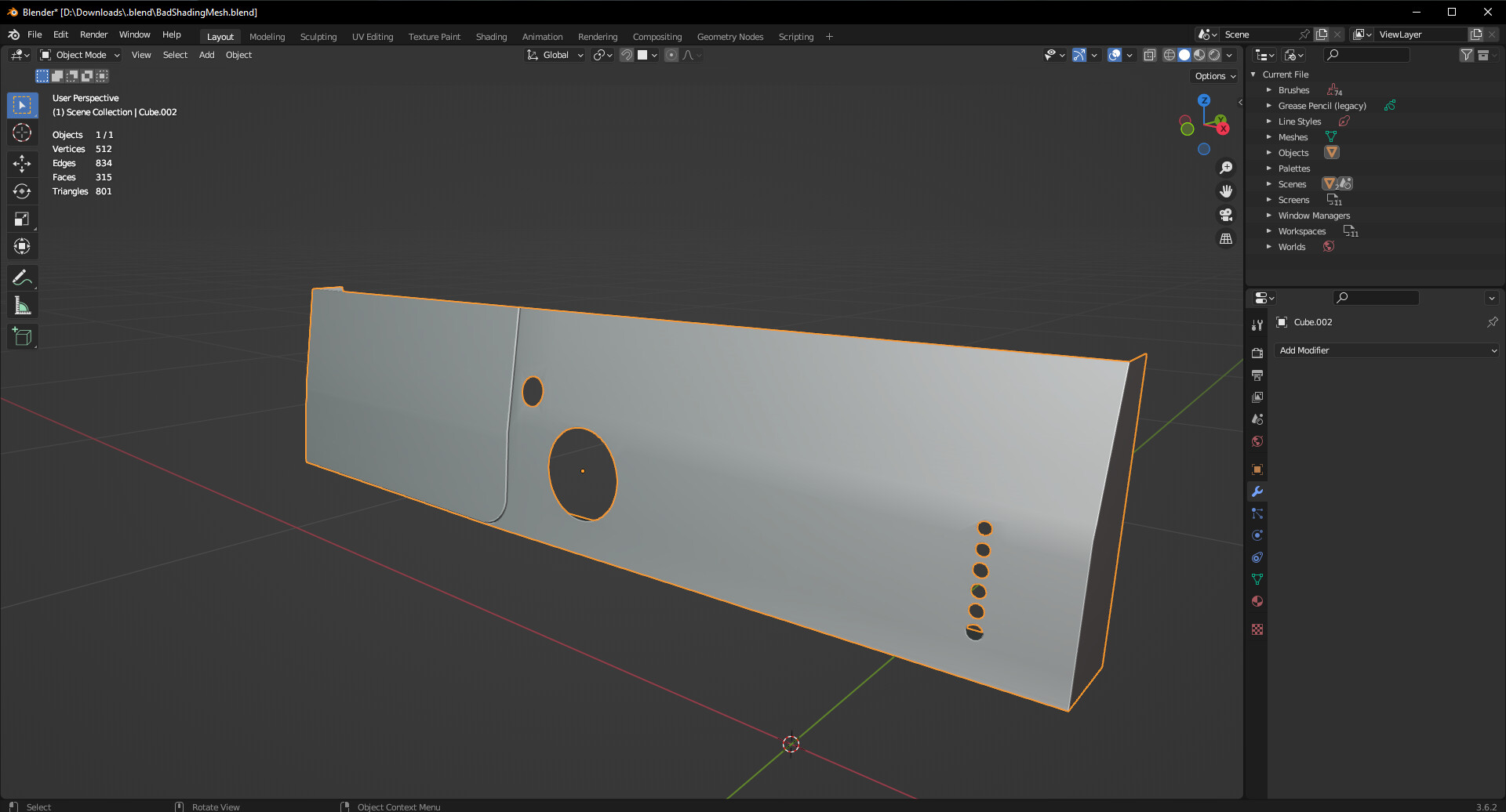 Bad shading on the mesh - Modeling - Blender Artists Community