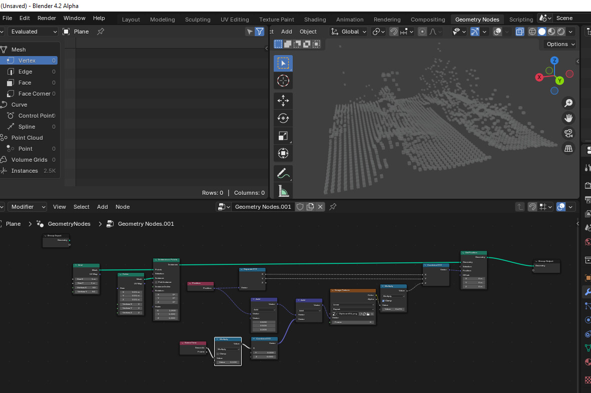 Array Texture Map Image texture map to array Z-Offset - Materials and Textures - Blender ...