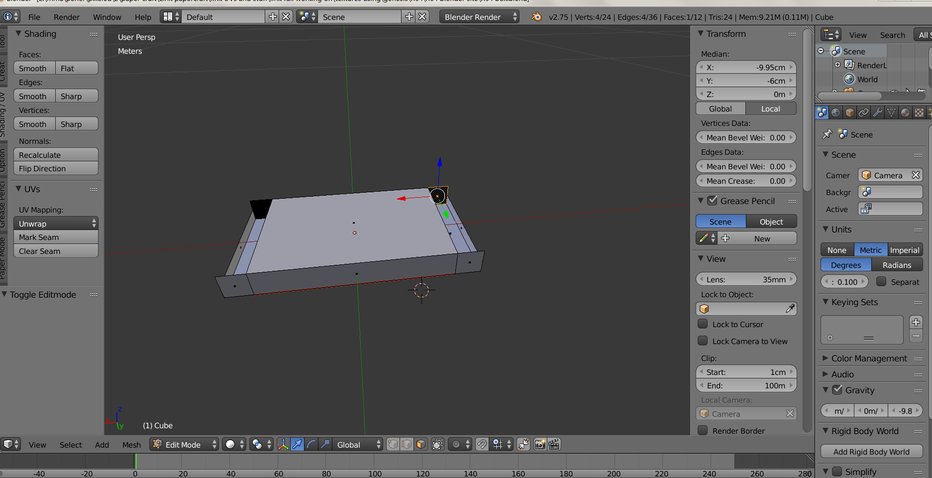 Export Paper Model - Page 16 - Released Scripts and Themes - Blender ...