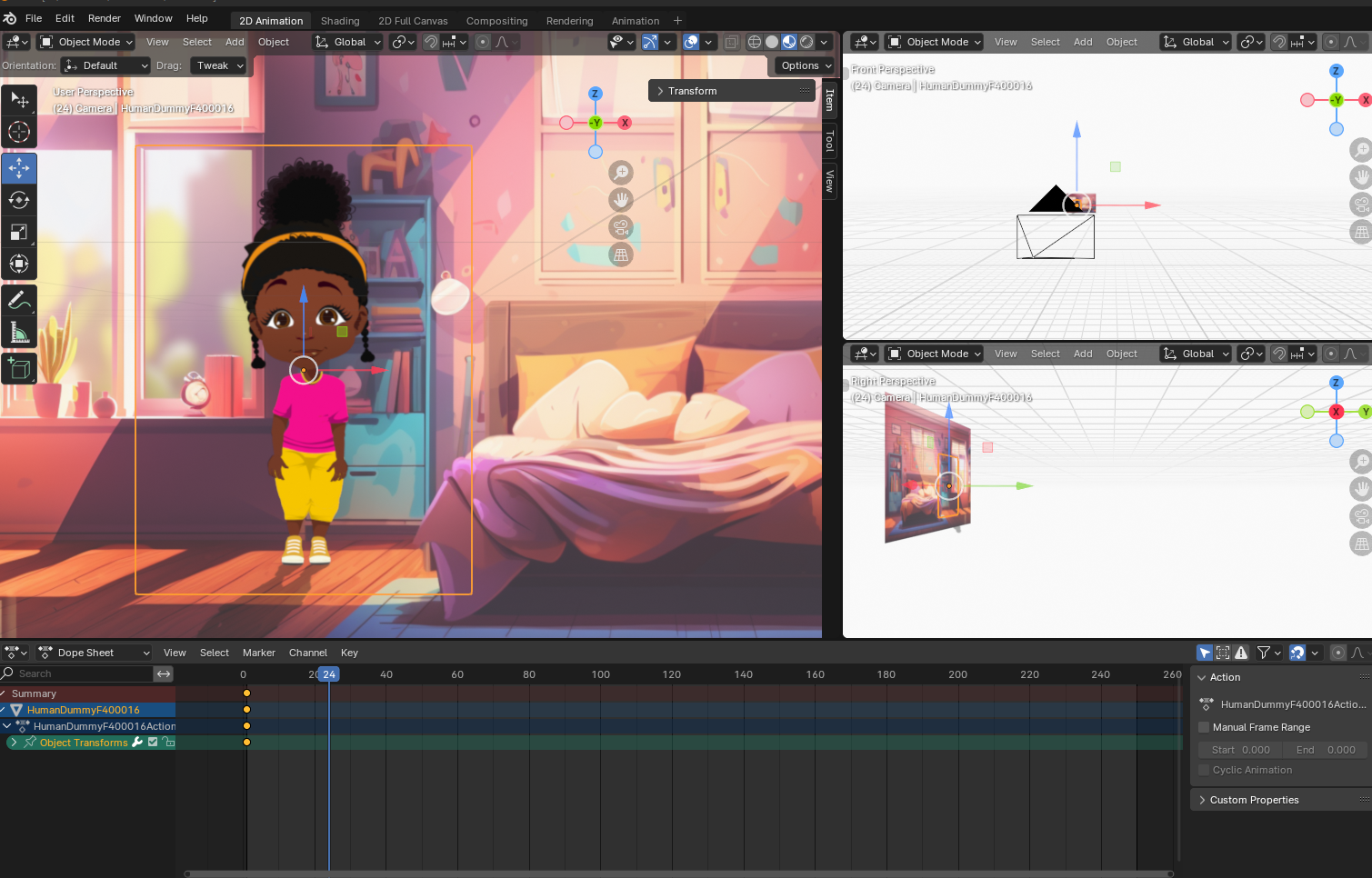 Add Rim Light & Outline to PNG - Materials and Textures - Blender ...