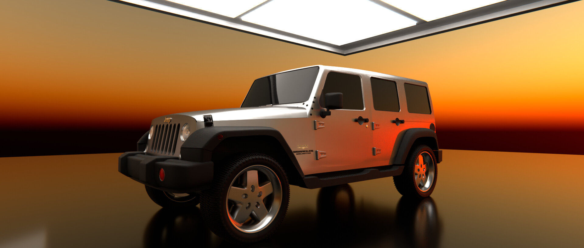My first car project: Jeep Wrangler 2013 - Finished Projects - Blender  Artists Community