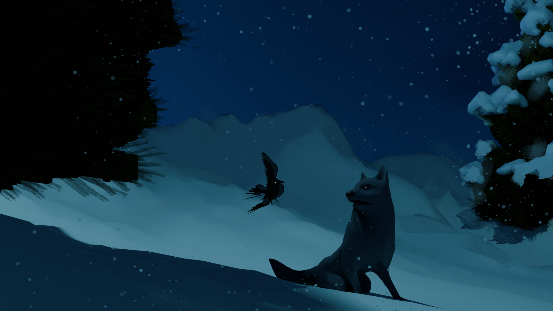 Wolf and crawl 1/3 - Finished Projects - Blender Artists Community