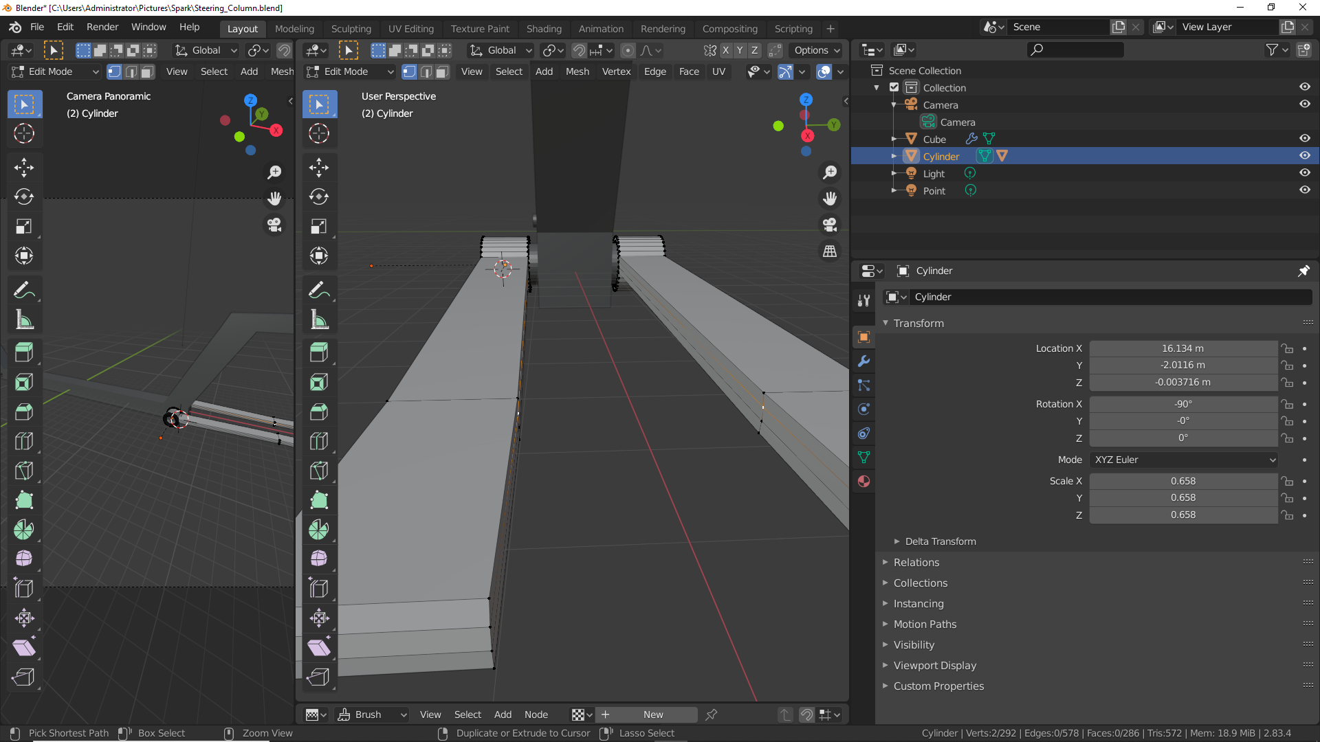 Facing tool not working - Modeling - Blender Artists Community