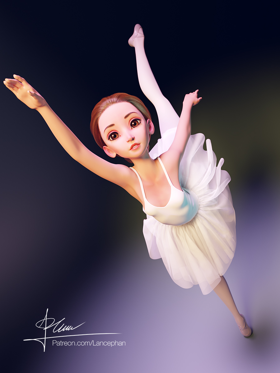 Ballet dancer - Finished Projects - Blender Artists Community