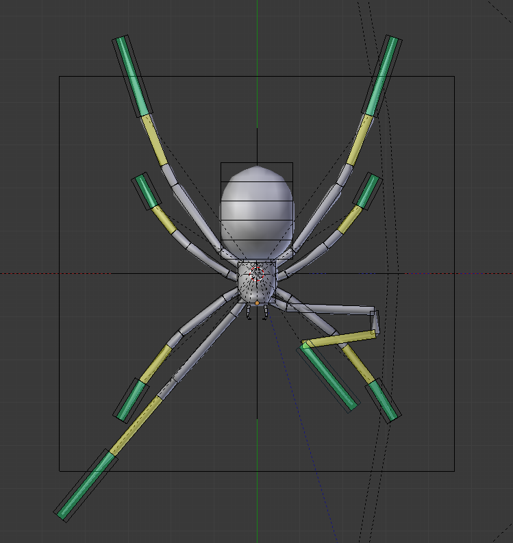 Flat Spider Rigging - [HELP] - Works in Progress - Blender Artists Community