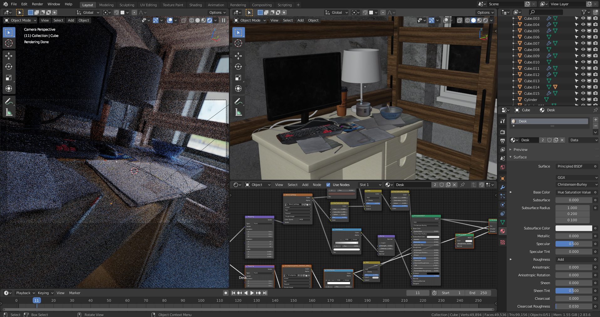 My Desk - Finished Projects - Blender Artists Community