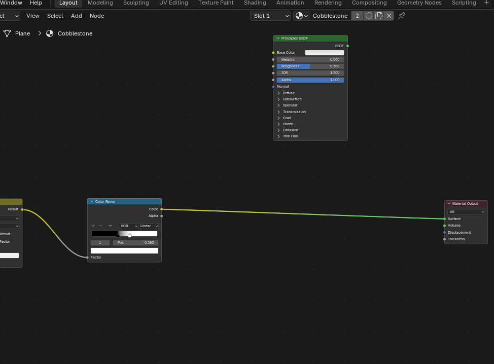 Procedural Cobblestone Material Didn't Come Out Correct - Materials and ...