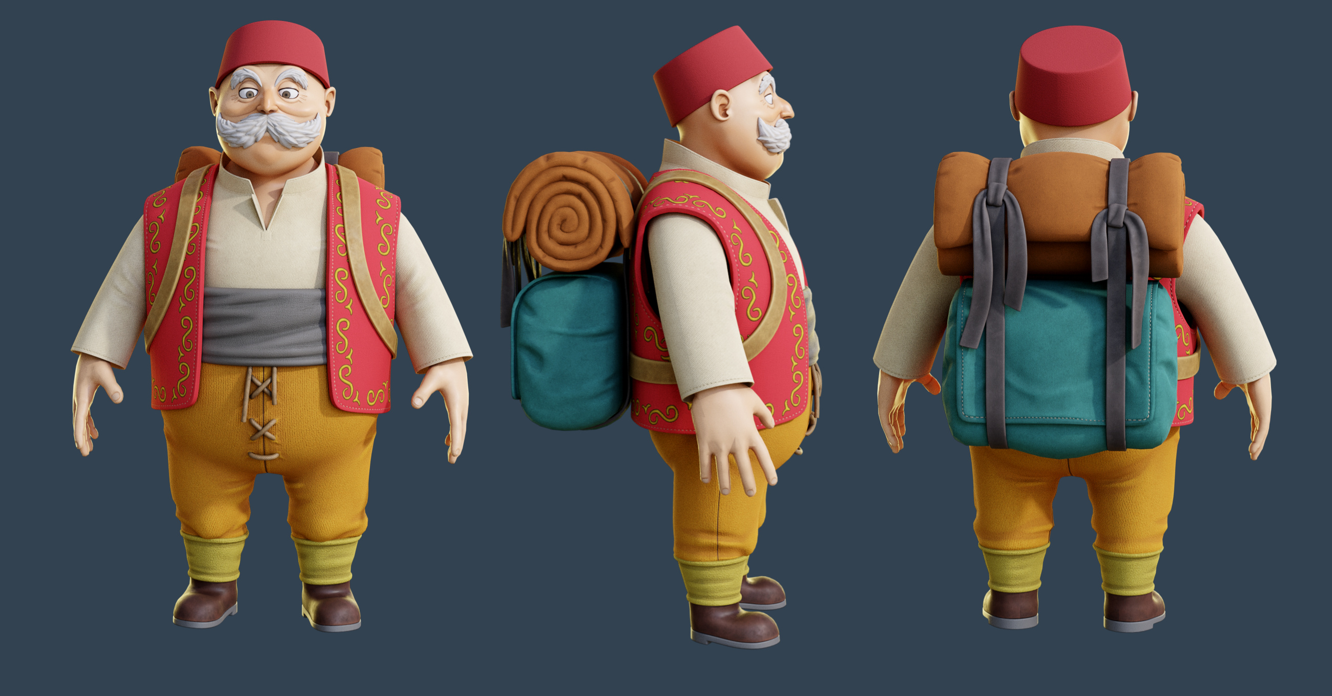 Rab. Dragon Quest XI. Fan art - Finished Projects - Blender Artists  Community