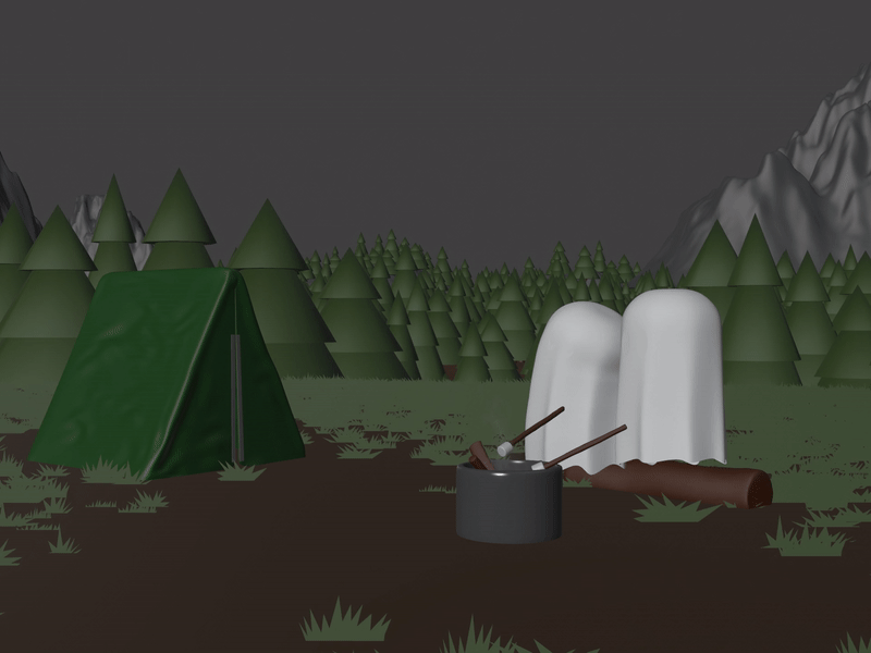 Ghosts Camping Workbench