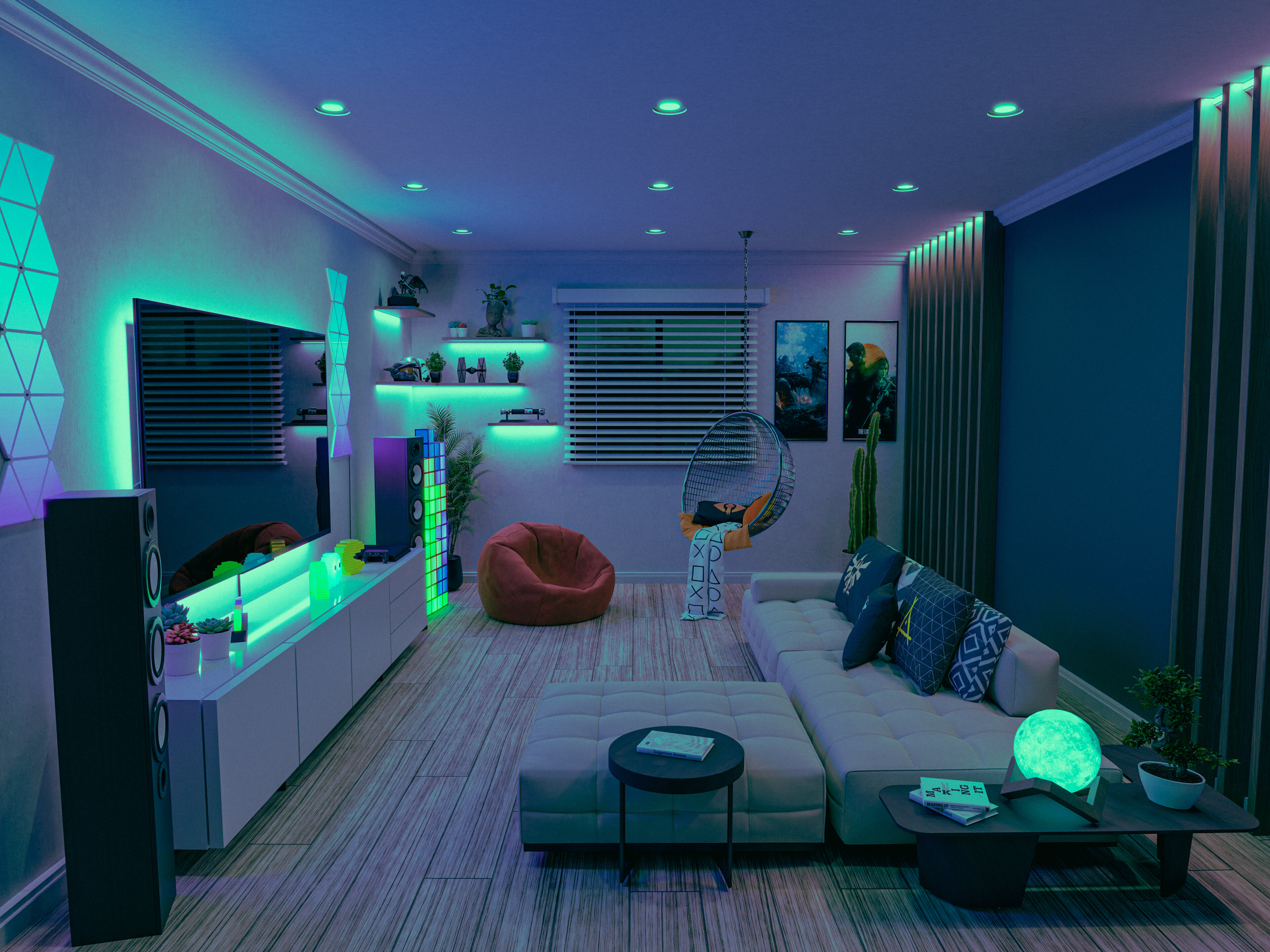 Gaming Room Visualization - Finished Projects - Blender Artists Community, gaming  room 
