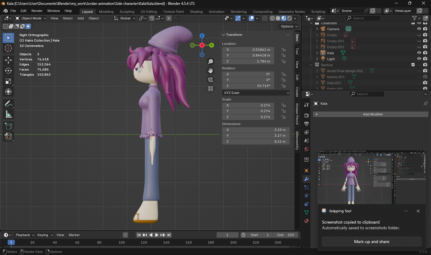 My first volunteer work - Finished Projects - Blender Artists Community