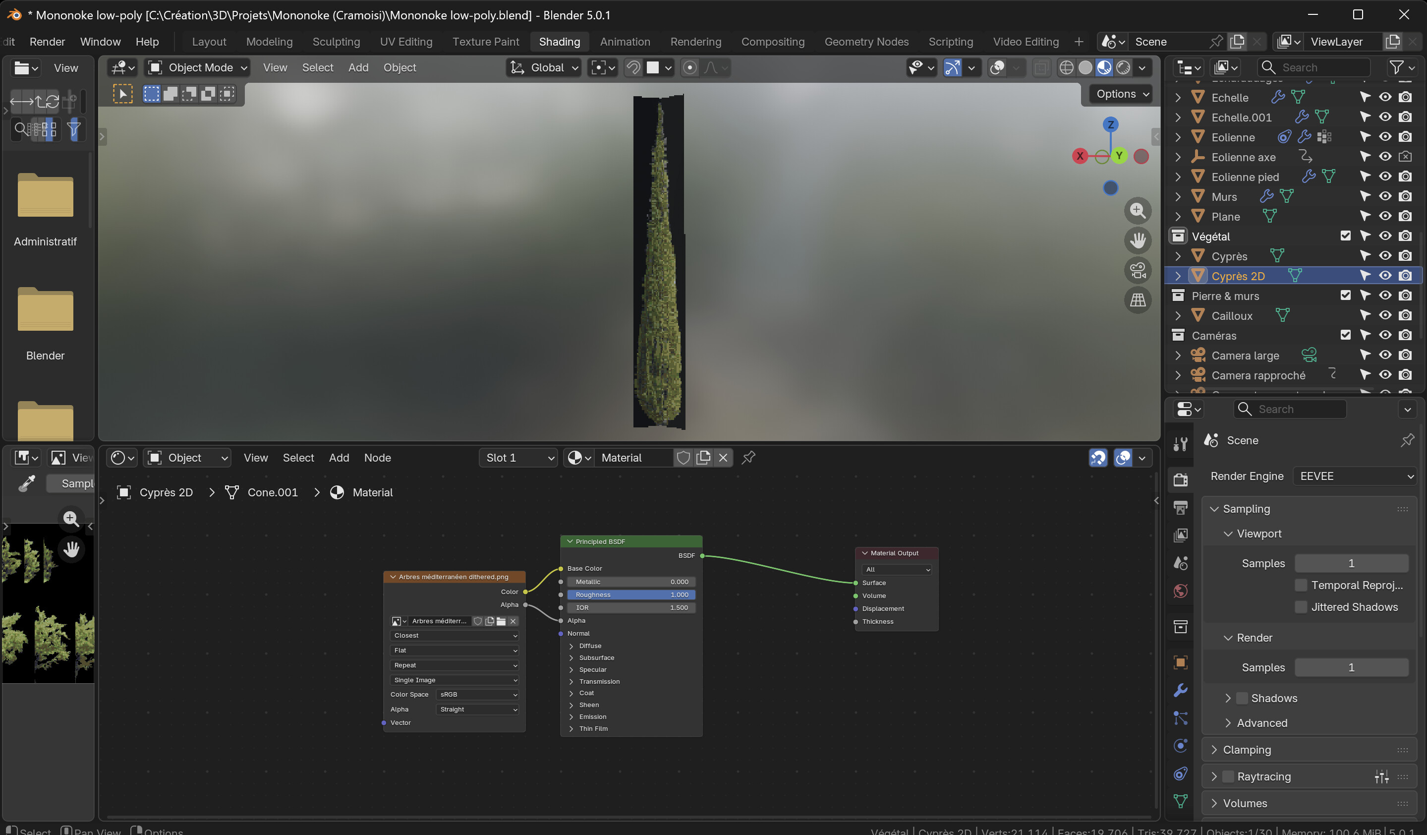How to make the black part transparent in EEVEE? - Materials and ...
