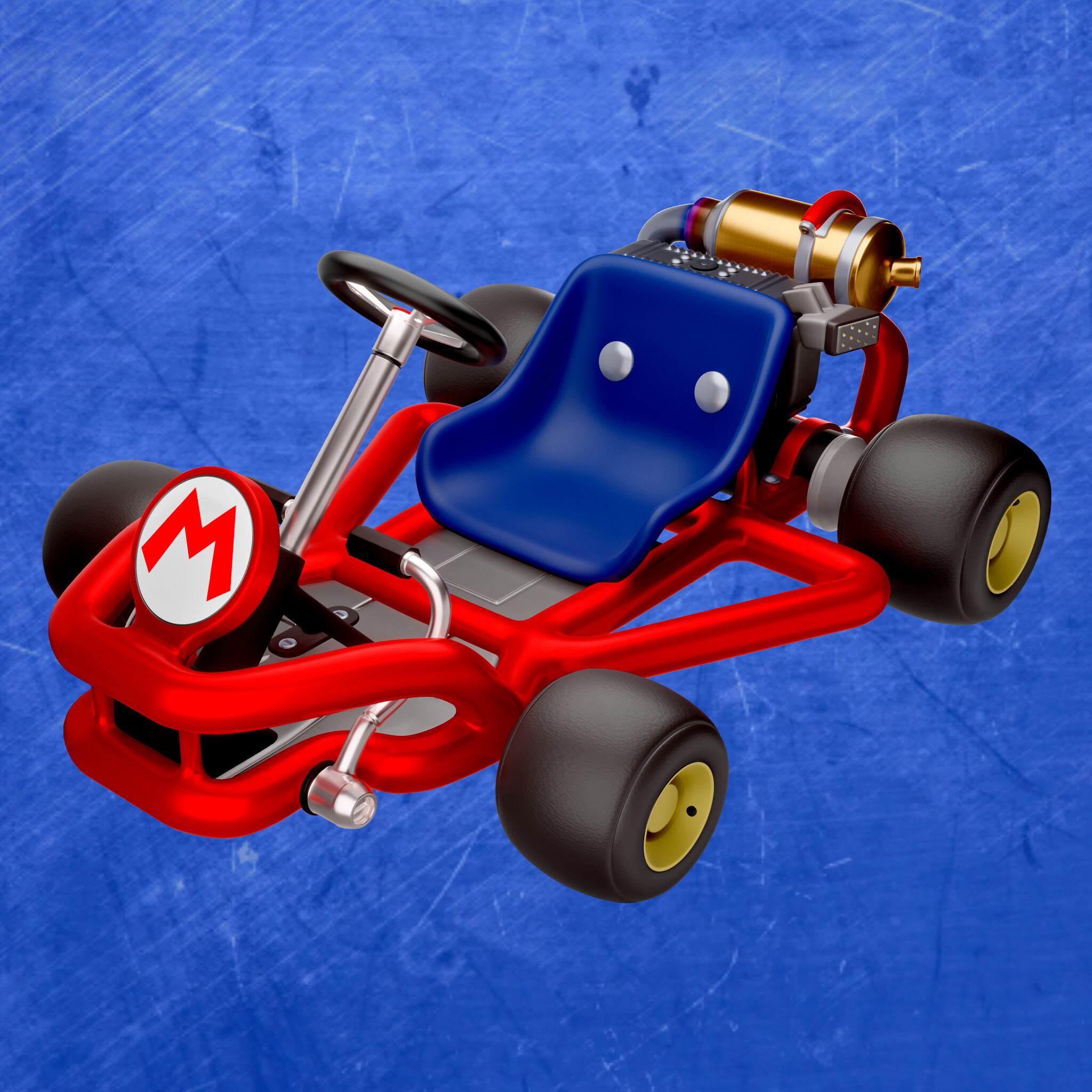 Mario kart - Finished Projects - Blender Artists Community