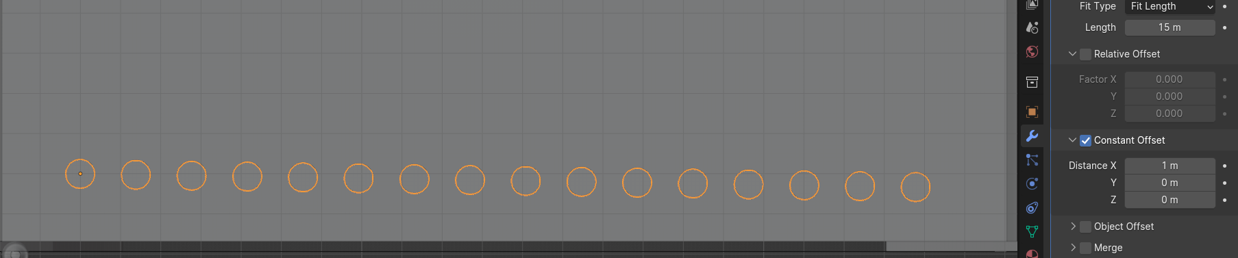 Array path not following a straight line - Technical Support - Blender ...