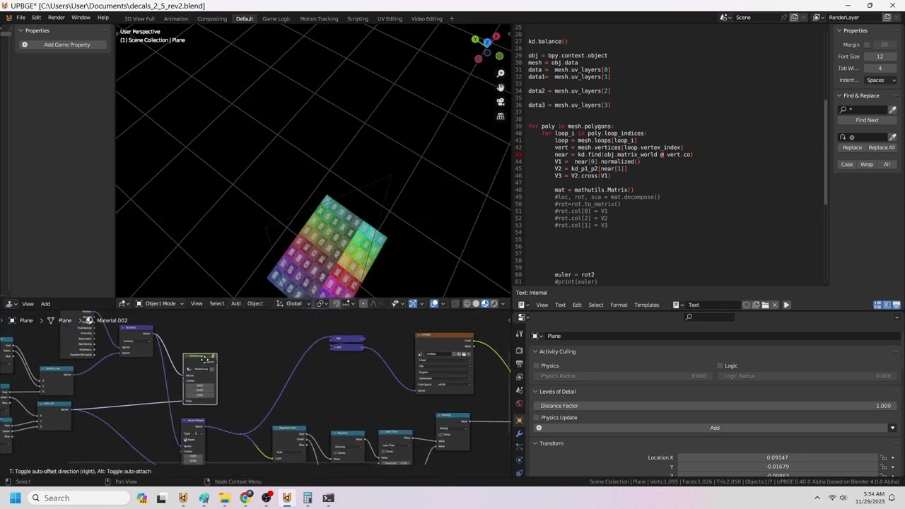 Backport 'rotate vector euler inverted' node group to blender 2.79 ...
