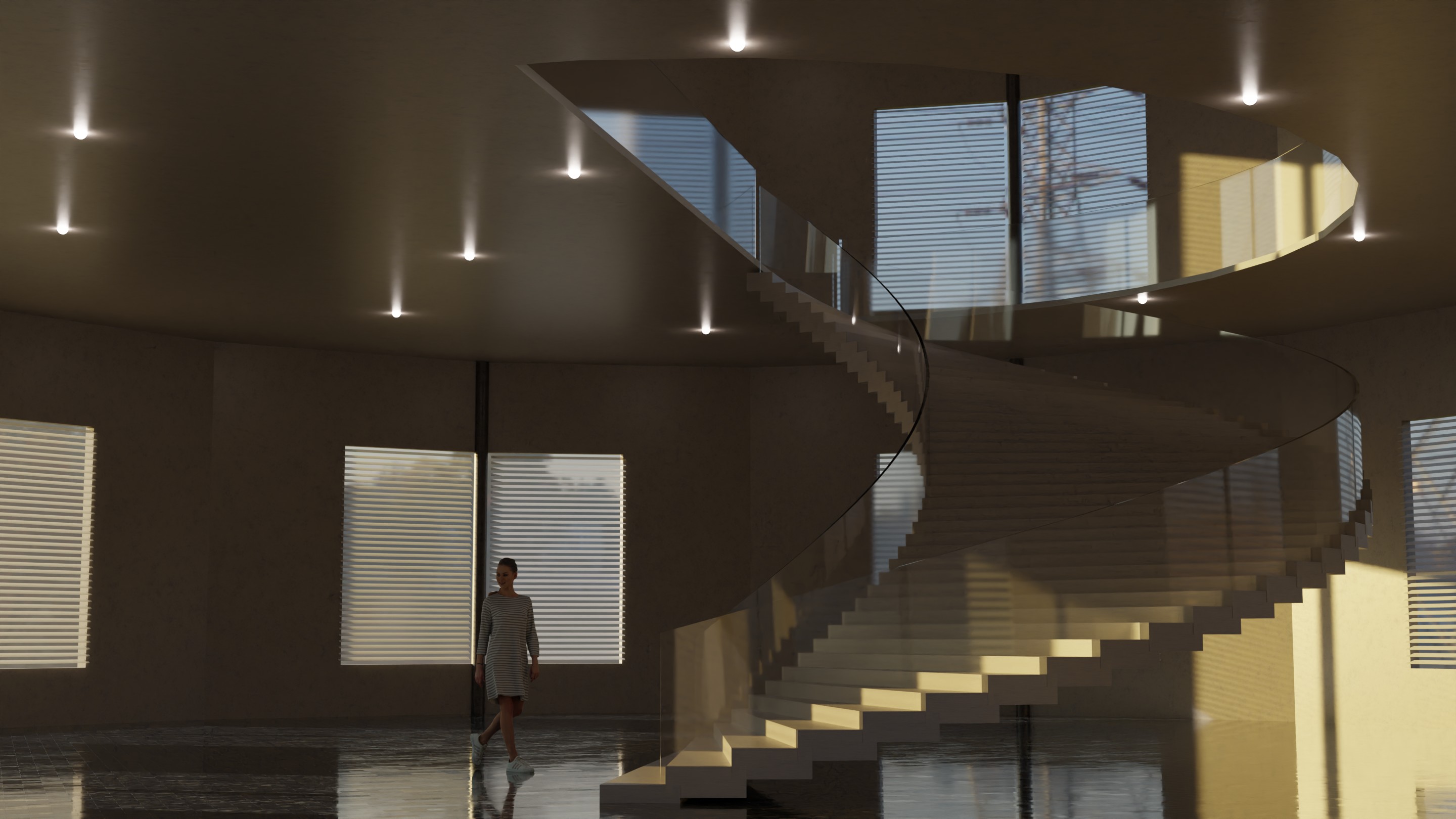 Procedural Interior Showroom with Geometry Nodes - Finished Projects ...