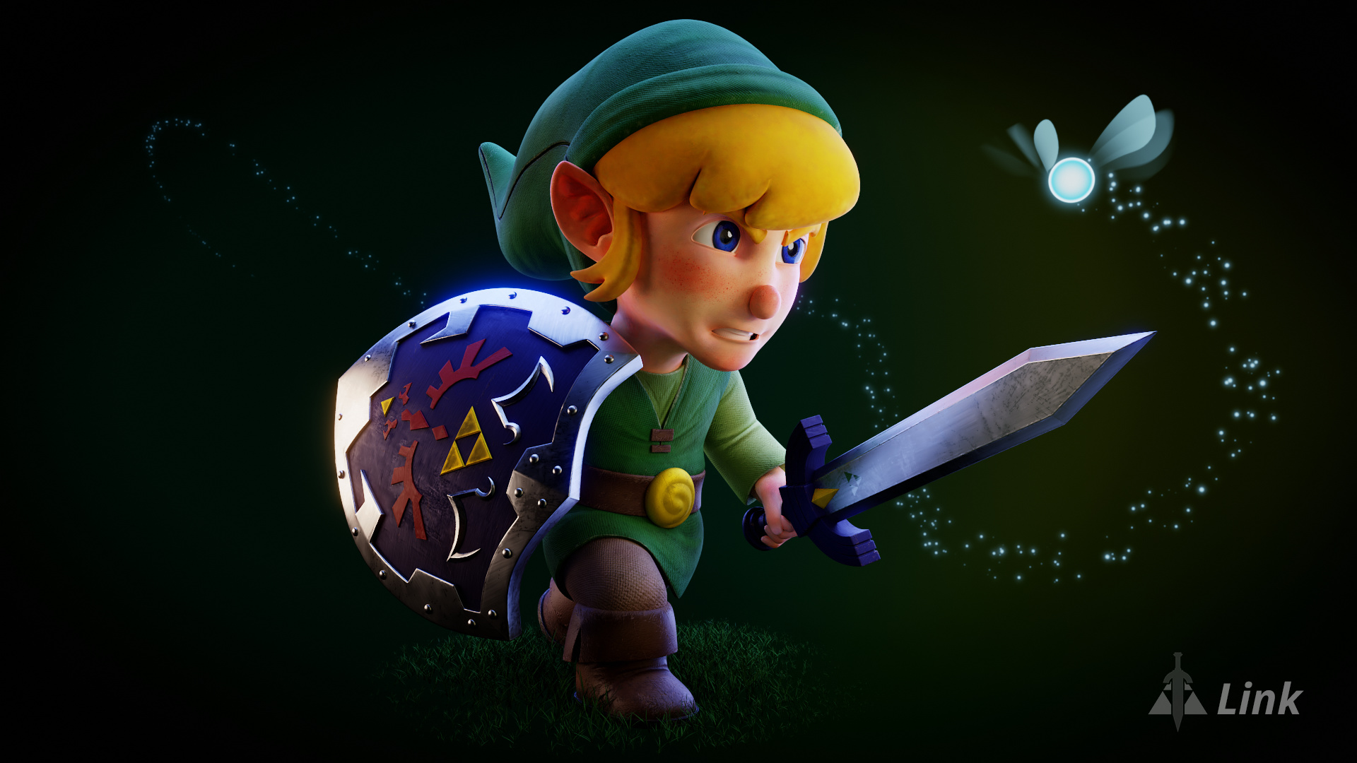 Link' in 'The Legend of Zelda.' fan art by painterhoya on DeviantArt
