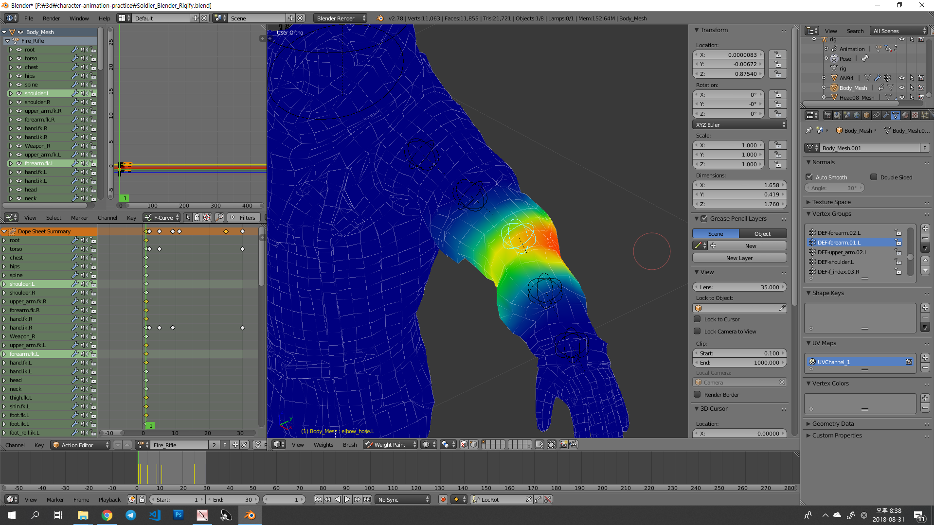 Twisted mesh with Rigify - Animation and Rigging - Blender Artists ...