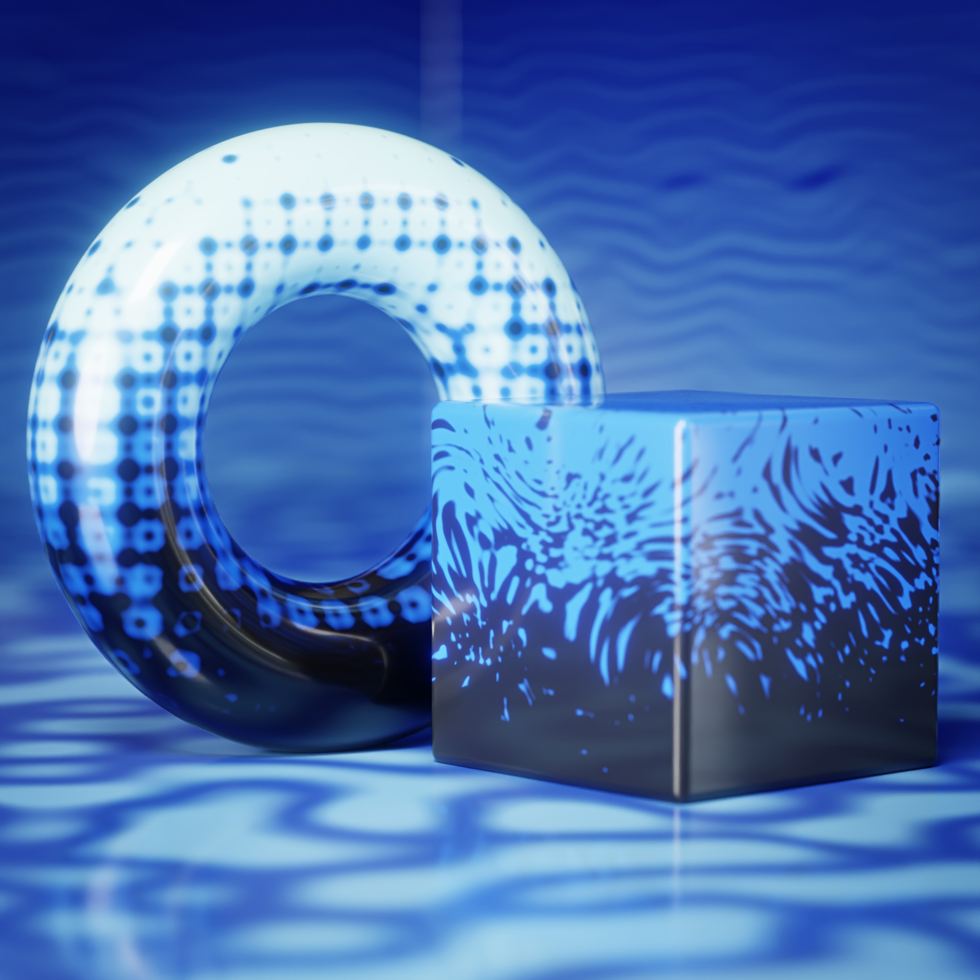Abstract Art Using Procedural Stylized Gradients - Finished Projects ...