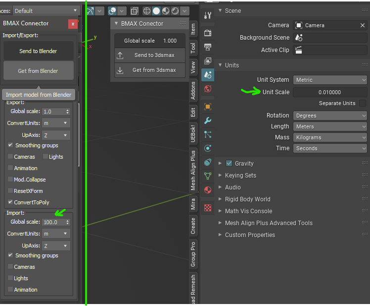 [BMAX] Blender 3DSMax Connector - Page 5 - Released Scripts And Themes ...