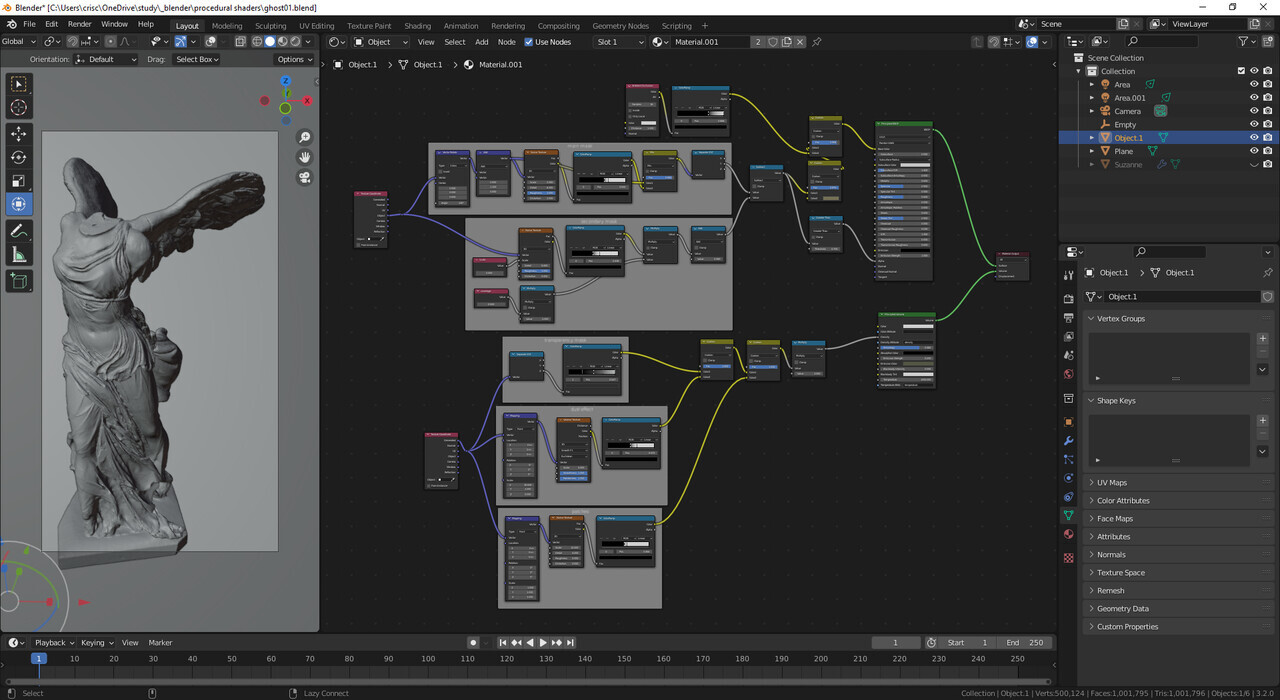 Study time - Ghost - Works in Progress - Blender Artists Community