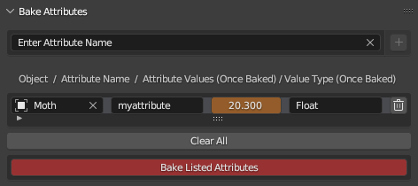 Color Attribute Bake Bake Attributes - Use Geometry Nodes as drivers for lights, cams, rigs ...