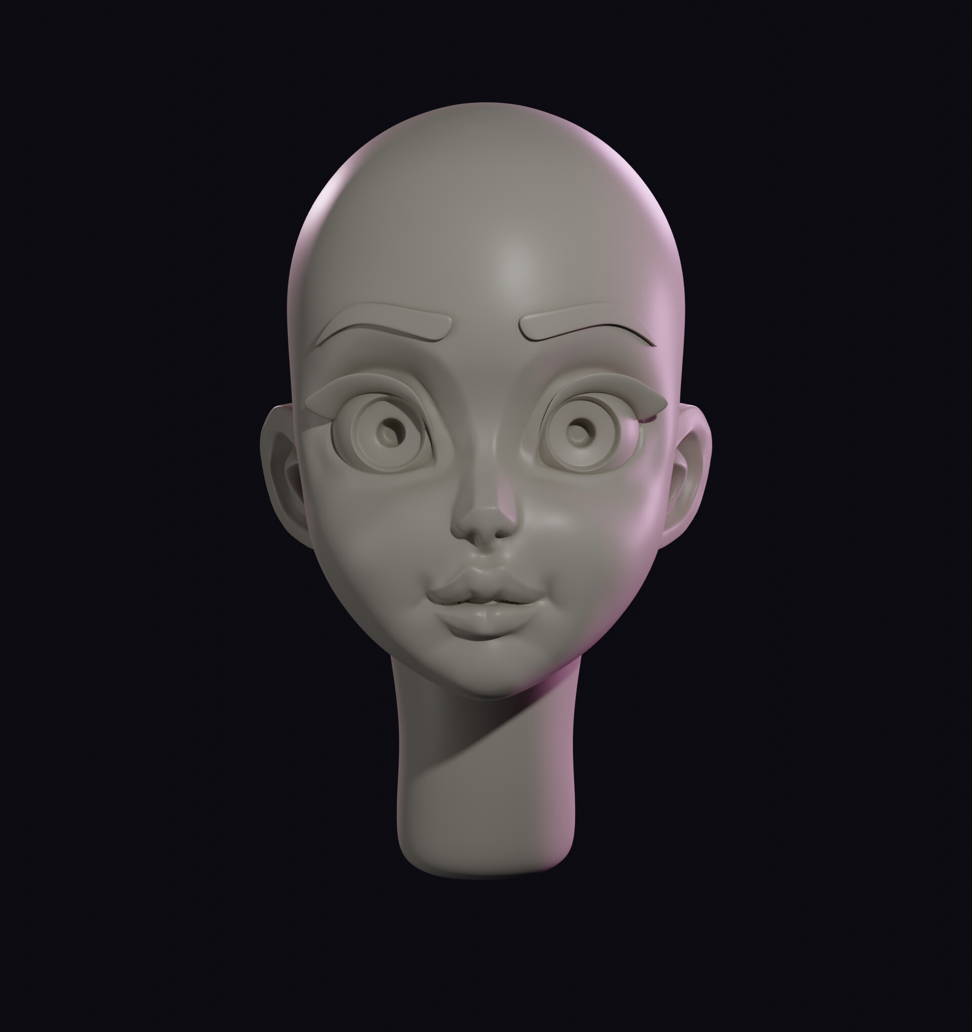 Shin Min Jeong Style Study/Sculpt - Finished Projects - Blender Artists ...