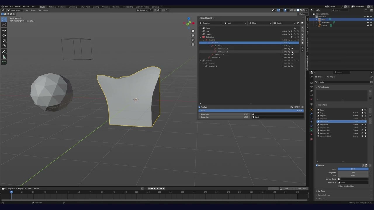 Quick Shape Key - Page 3 - Released Scripts and Themes - Blender ...