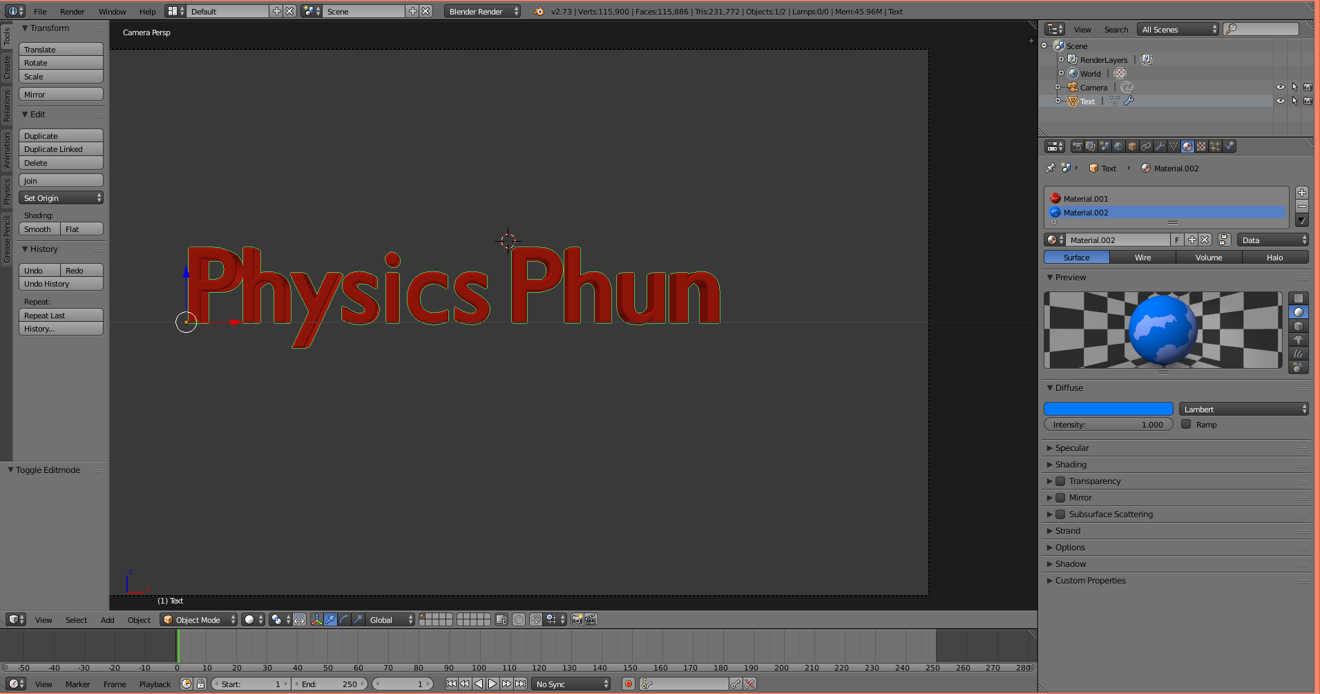 Material shows up different in edit and object mode - Materials and ...