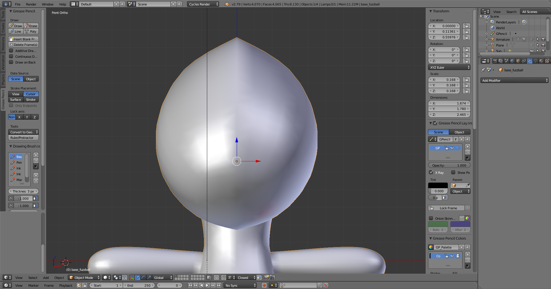 Problem with applying the Subdivision Modifier - Animation and Rigging ...