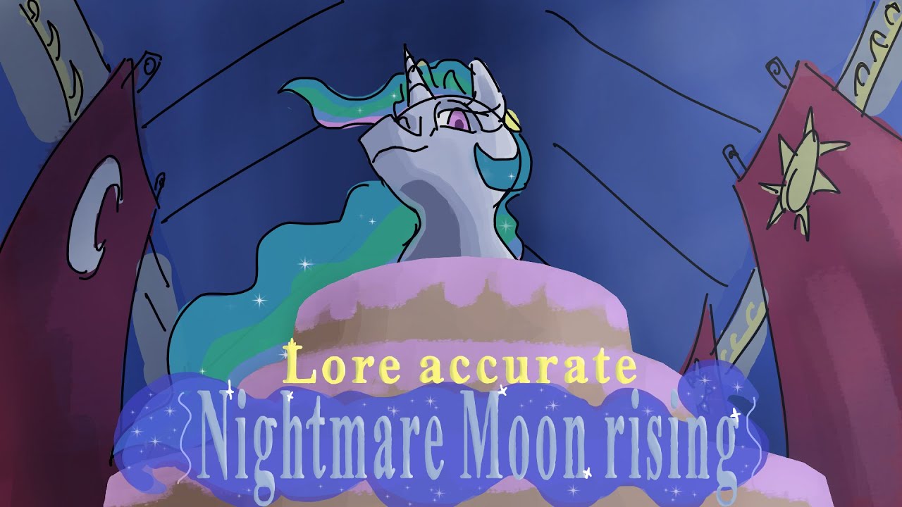 Lore accurate Nightmare Moon rising - Finished Projects - Blender ...