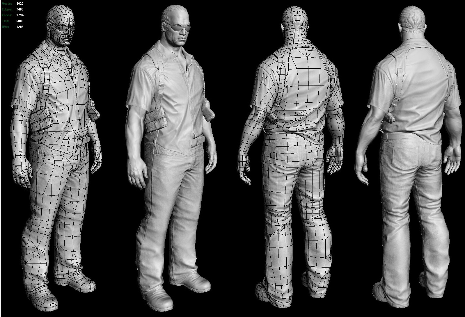 Why Stick to Quads if Non-Quad Faces Reduce Tri Count? (Game Design ...