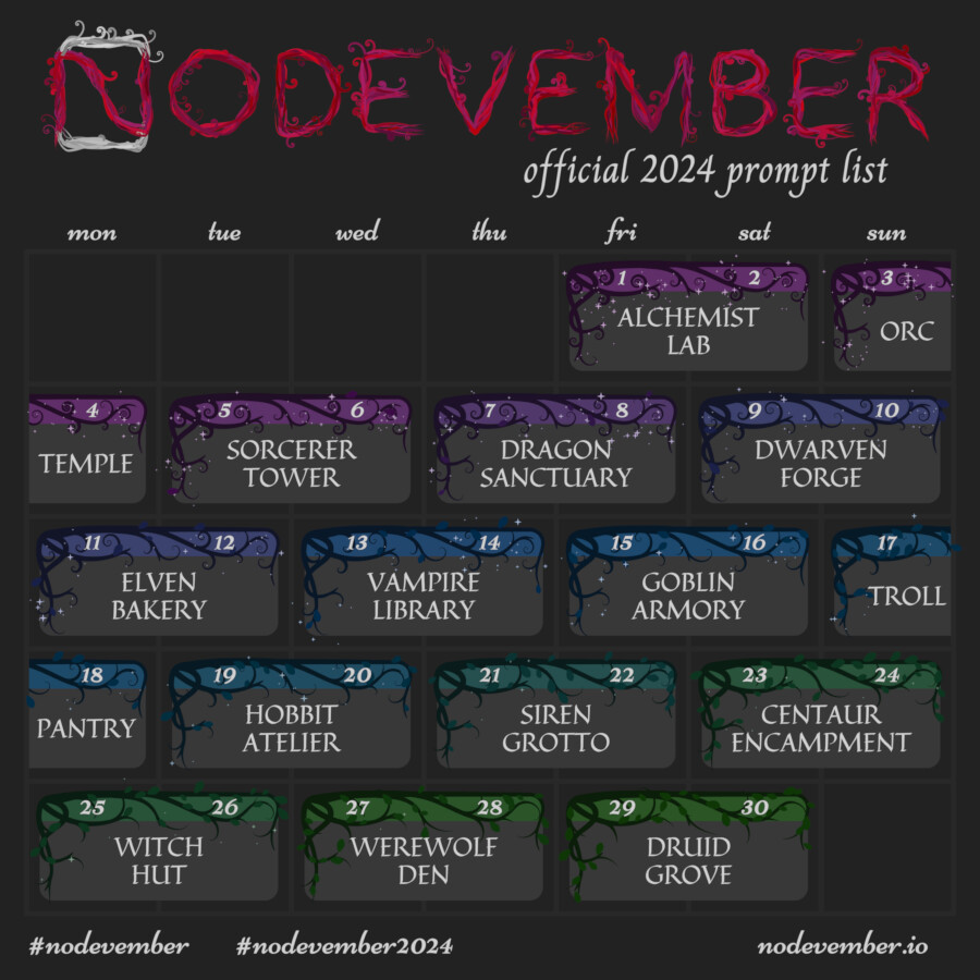 :nodevember: Nodevember 2024 is here! Check the prompts and share with ...