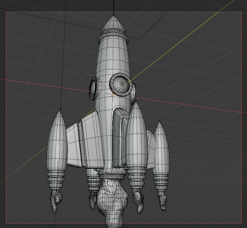 3d modeling and texturing for a cartoon rocket with blender, 350 sam -  Finished Projects - Blender Artists Community
