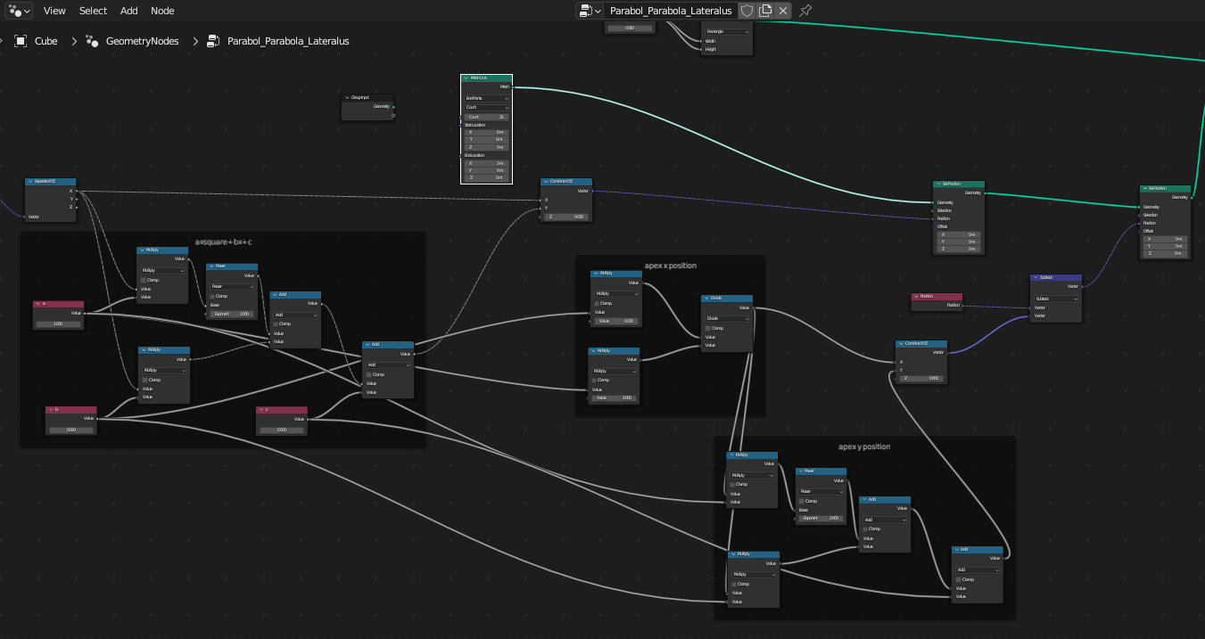 Visualize Parabola/math - Modeling - Blender Artists Community