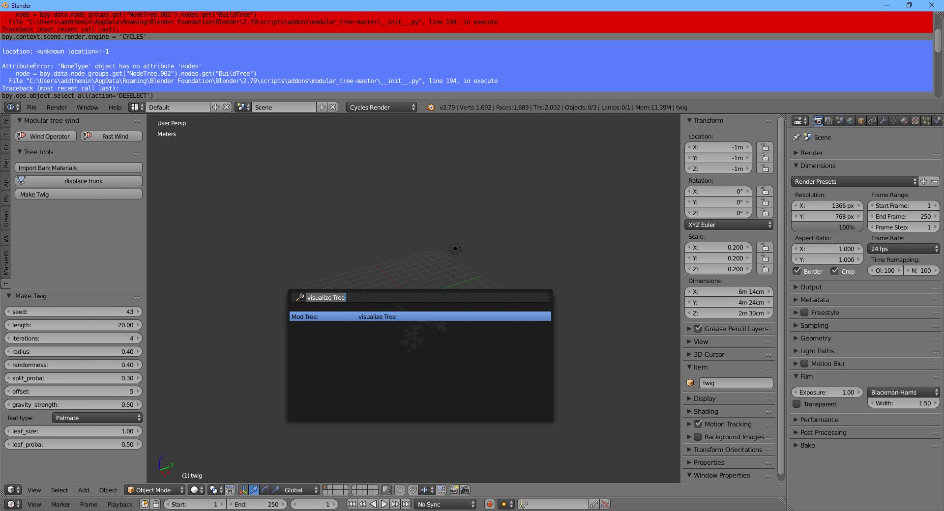 Modular Tree - Page 19 - Released Add-ons and Extensions - Blender ...