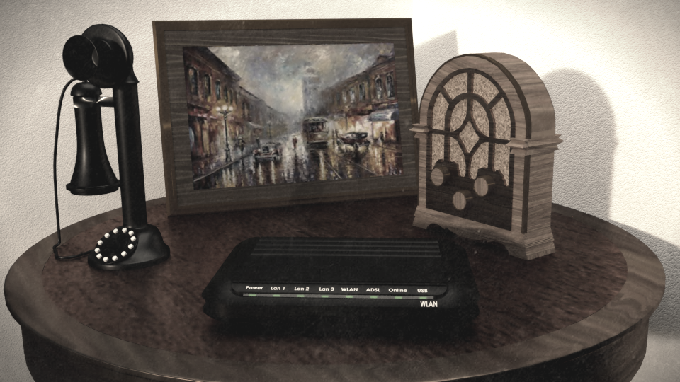Early Routertech Wifi Router Made Too Early!! - Finished Projects - Blender Artists ...