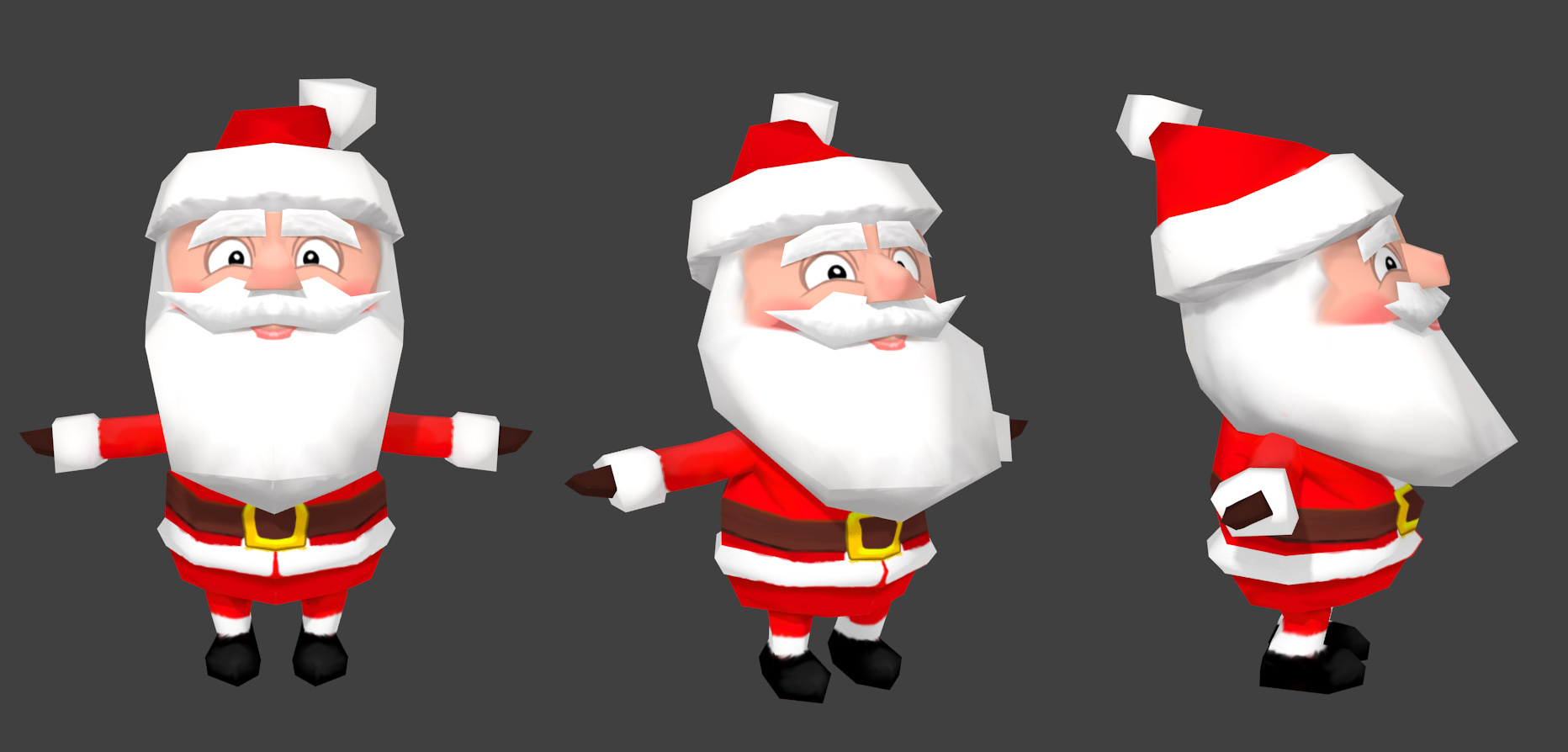 Santa 3d