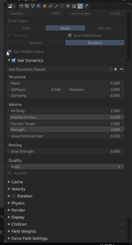 Weird hair particle glitch? - Particles and Physics Simulations ...