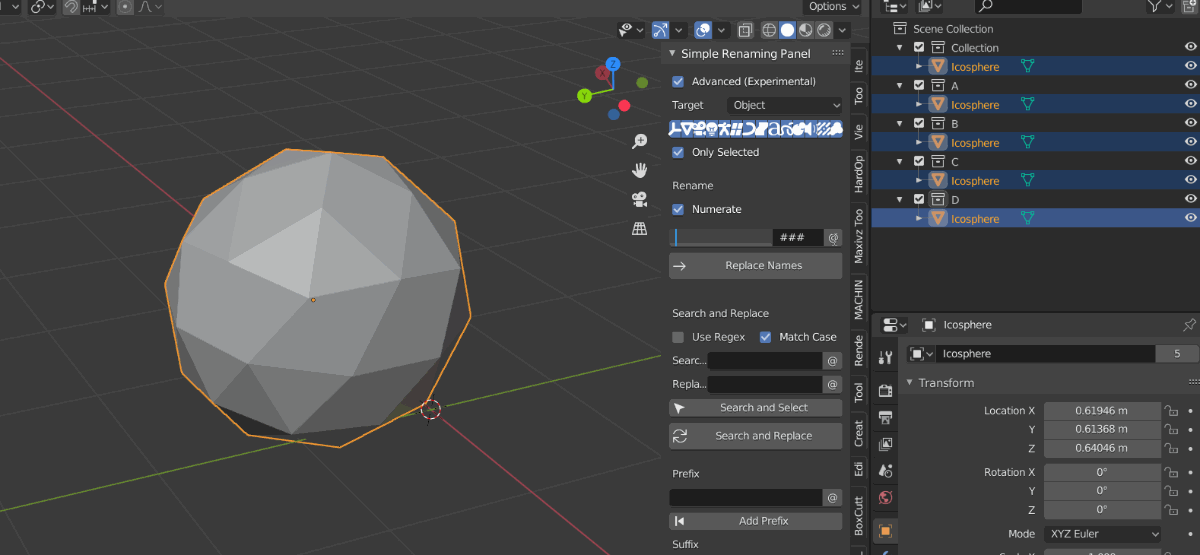 Simple Renaming Panel - Page 8 - Released Scripts and Themes - Blender ...