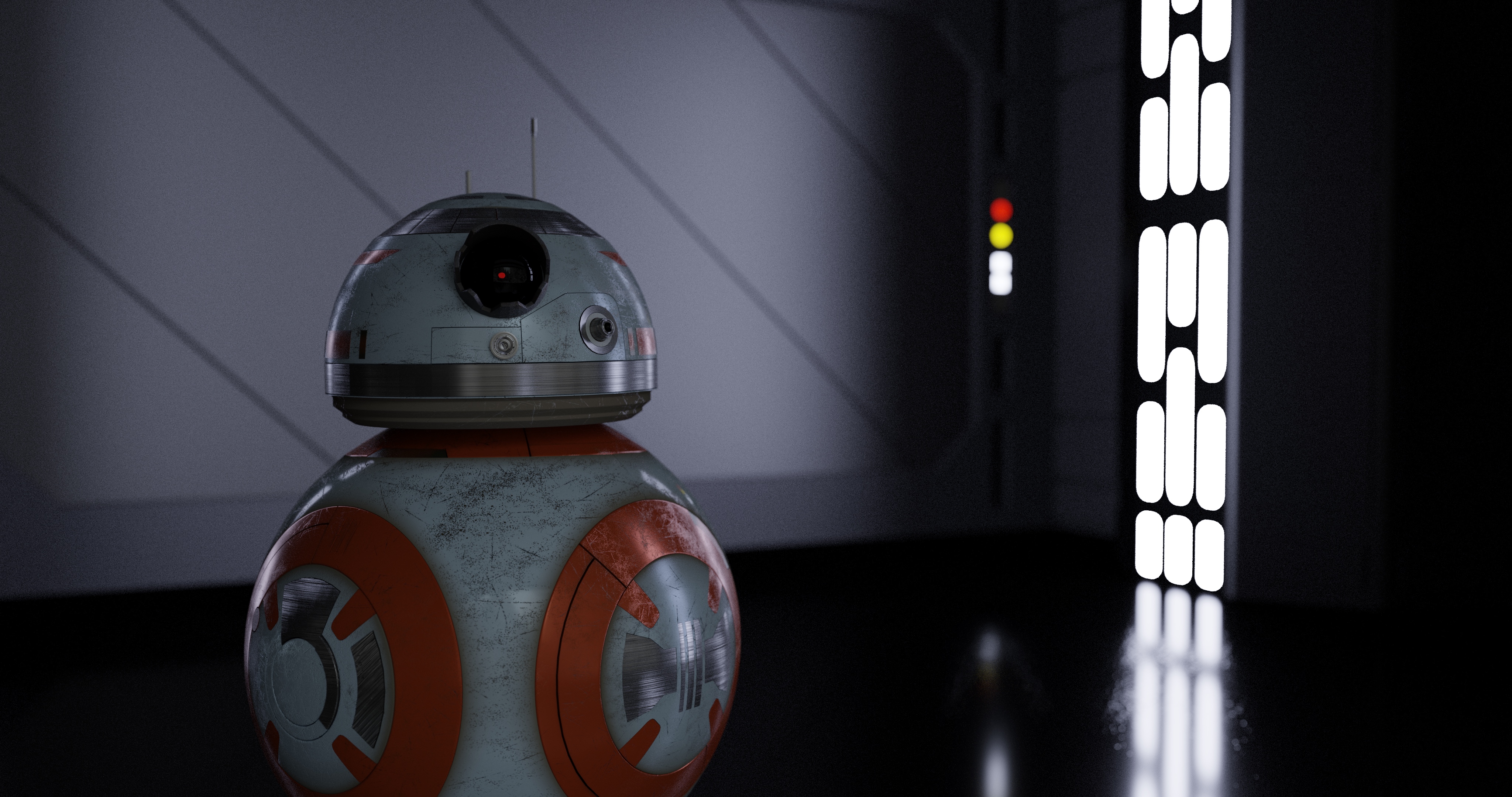 BB8 in Death Star - My personal quality render so far - Finished ...