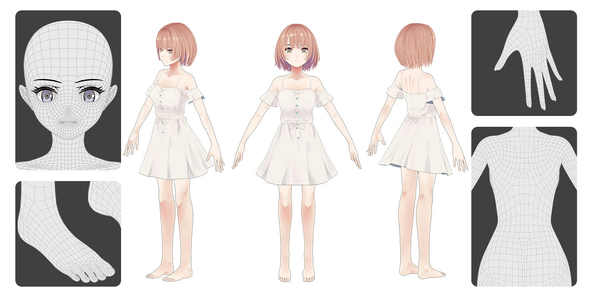 anime girl clothes base  Anime base, Body image art, Drawing base