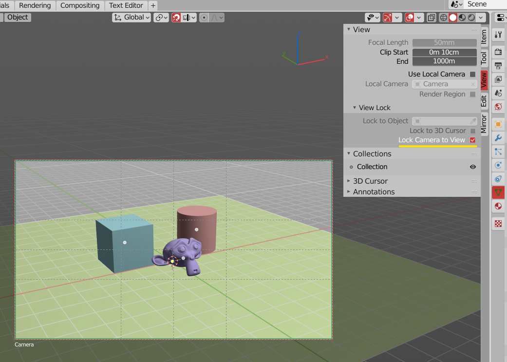 Modify the Active Camera - Basics & Interface - Blender Artists Community