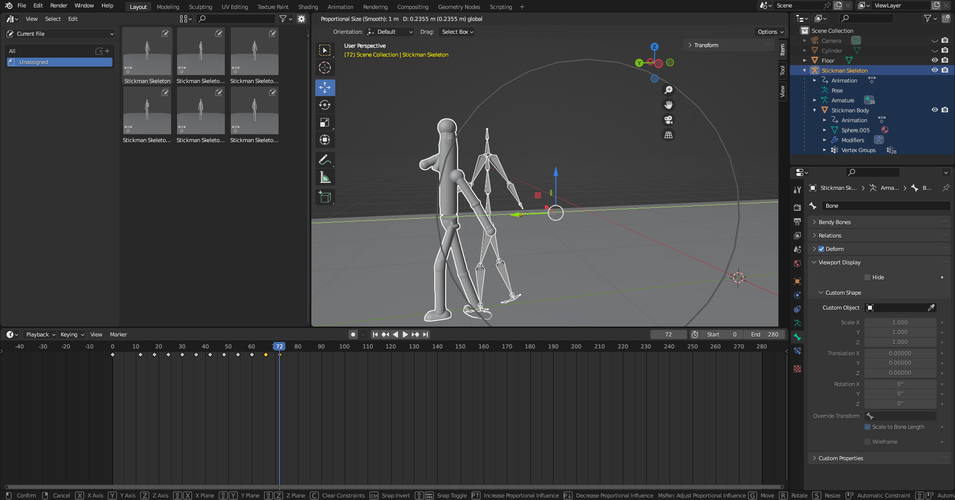 makehumancommunity.org • View topic - To transfer poses from MH to the Blender  pose library