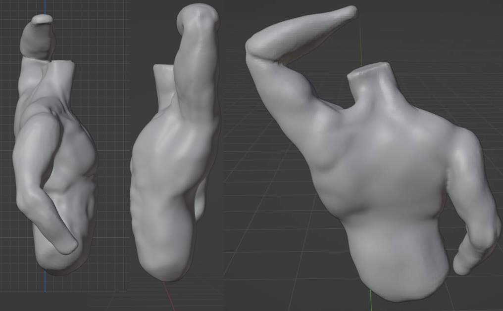 Figure anatomy sculpt study - Works in Progress - Blender Artists Community