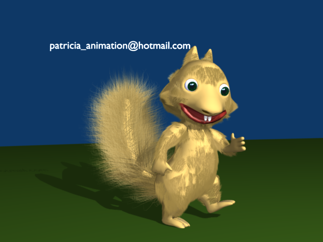 Squirrel 3D Model Blender - See this image on Photobucket.